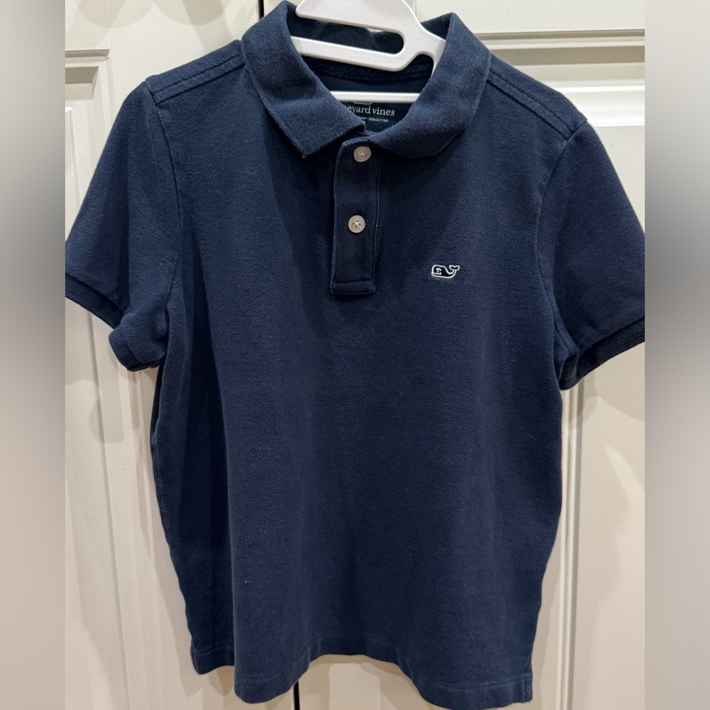 Vineyard Vines Classic Navy Polo for Kids